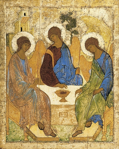 The Trinity, by Andrei Rublev